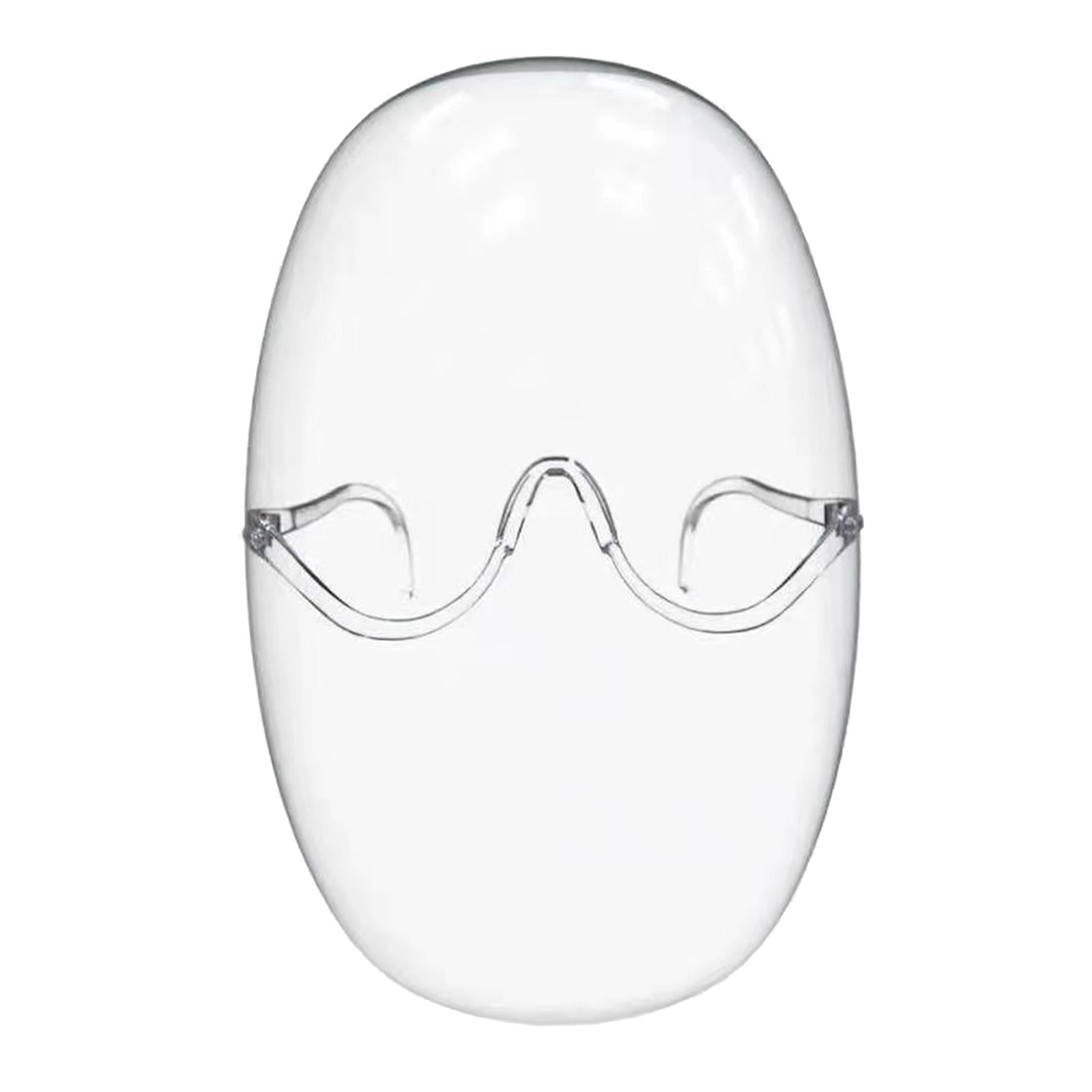 Faceshield Sunglasses for Unisex Men and Women Clear Eyewear Easy Clean