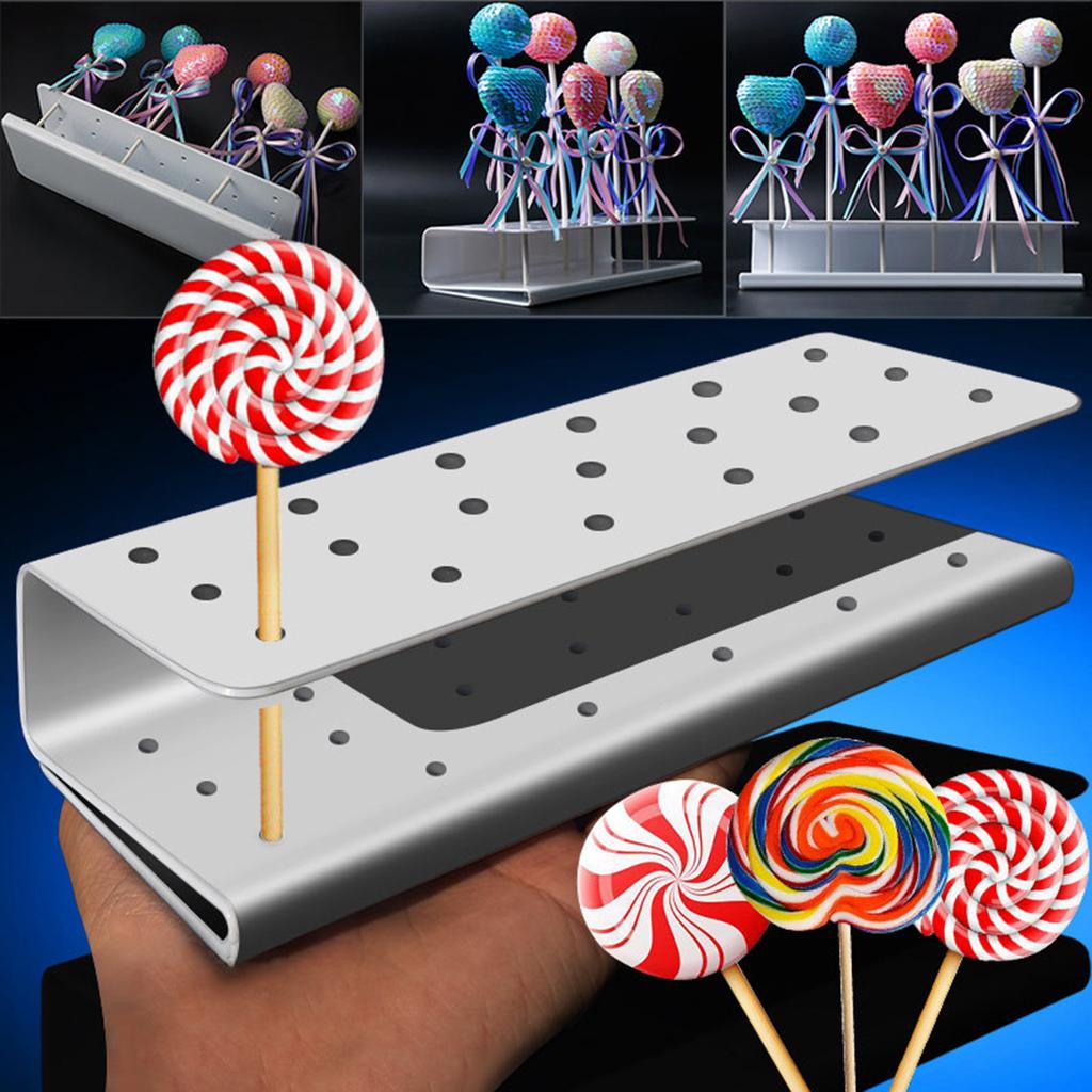 19 Holes Lollipop Stand Pop Cake Fashion Display Holder Party Dessert Tool