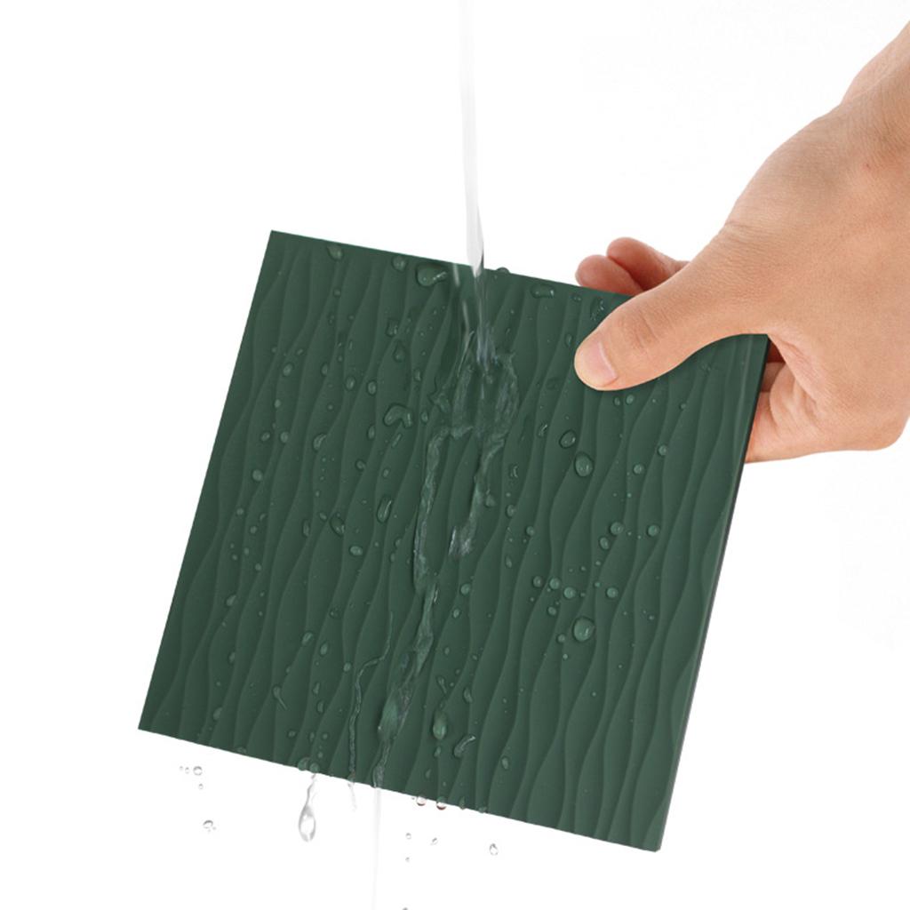Silicone Coffee Mat Espresso Latte Art Tamper Tamping Rest Mat Holder Green