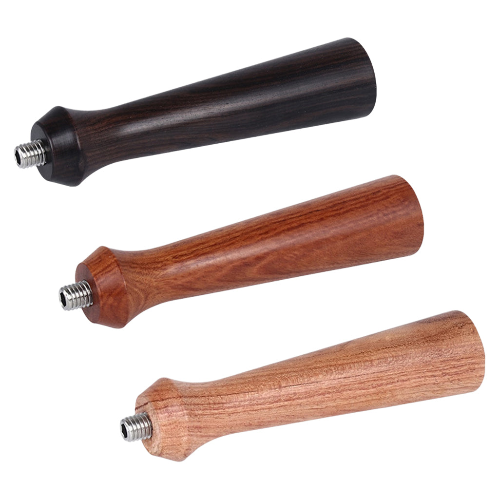 Portafilter Solid Wooden Handle For Coffee Machines Tool 140mm Res