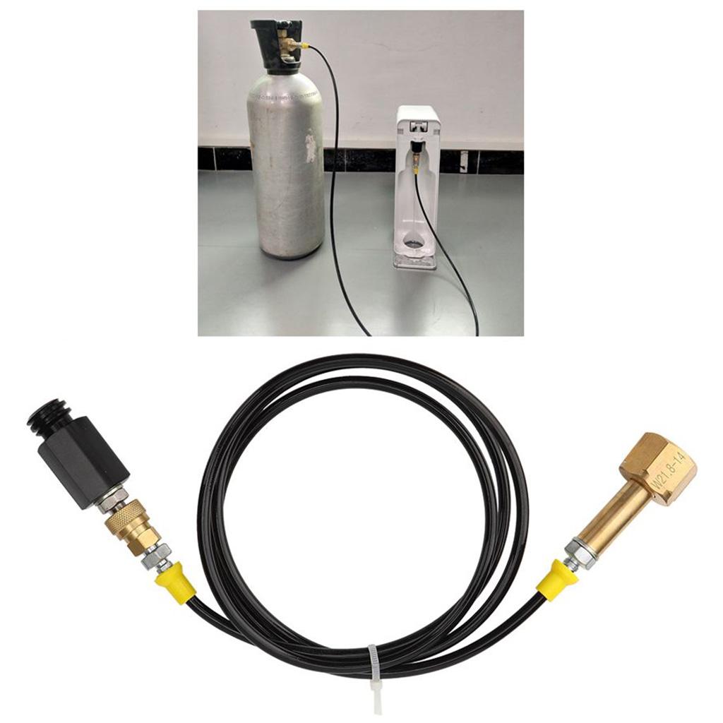 Soda Stream CO2 Cartridges 60 In Hose Direct Adapter Soda Connector CGA320 B