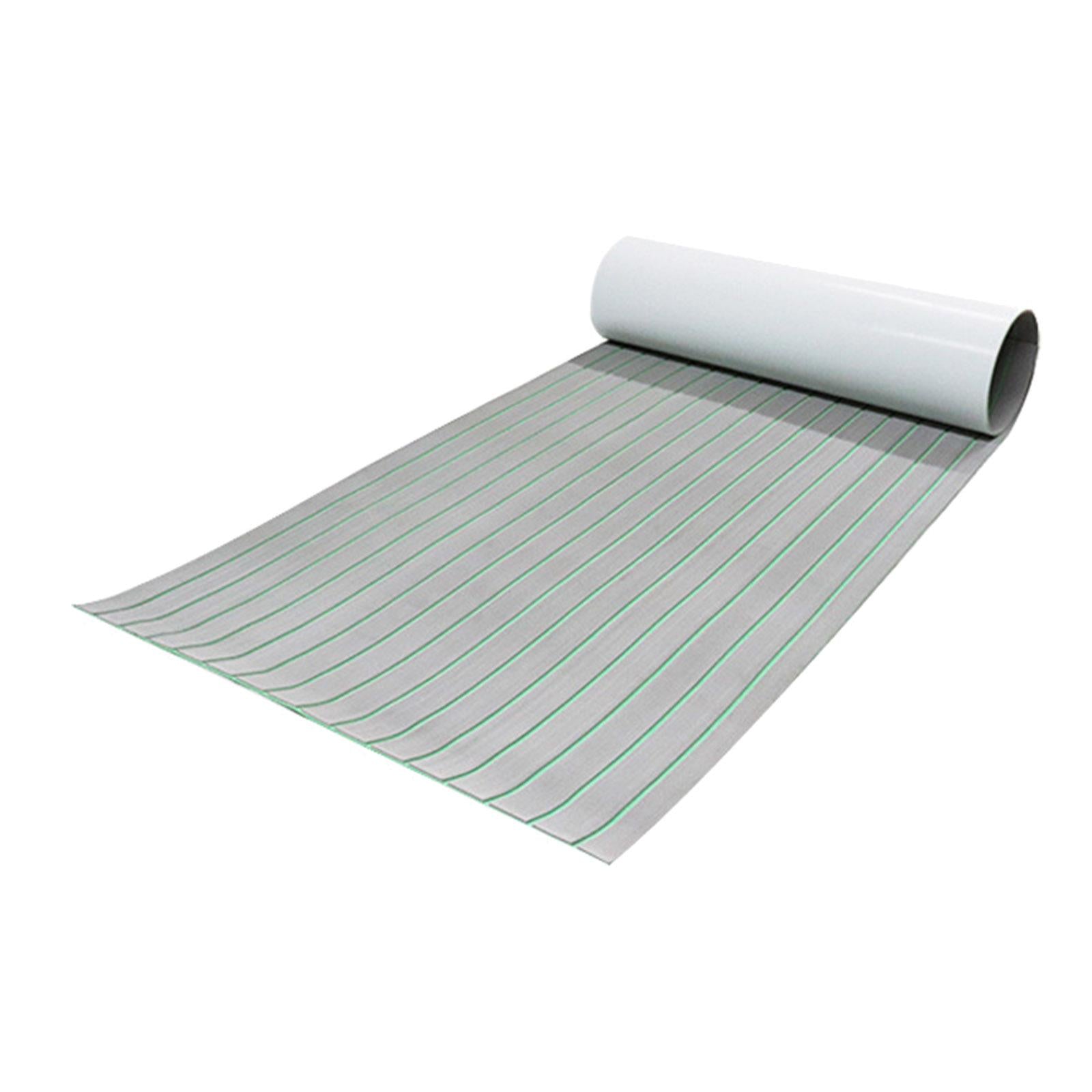 EVA Yacht Decking Mat Bevel Edge Flooring Border Sheet Striped Deck Accs 240x60x0.6cm