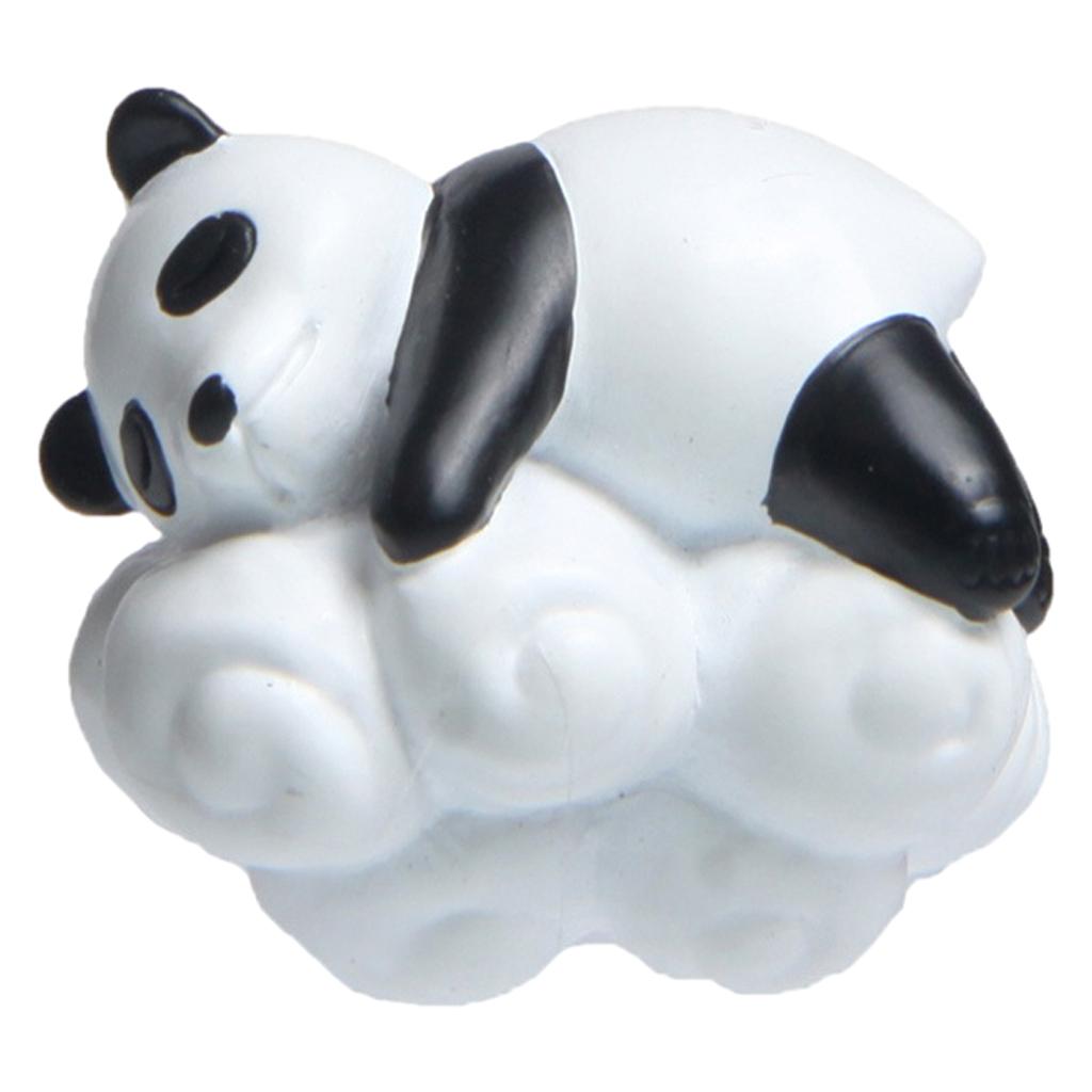 3D Panda Refrigerator Magnets Fridge Sticker Home Whiteboard Cabinets Decor lie clouds