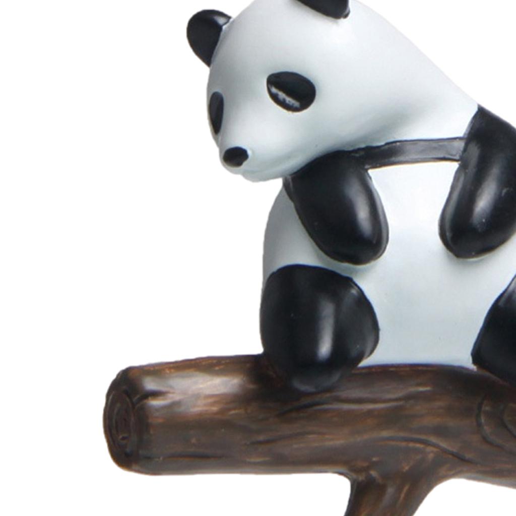 3D Panda Refrigerator Magnets Fridge Sticker Home Whiteboard Cabinets Decor sitting branch