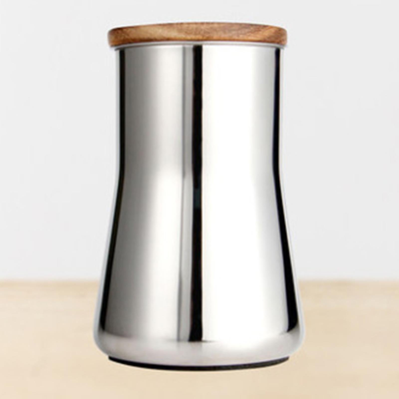 Flour Coffee Sieve Filter Stainless Steel Base Fine Mesh Shakers with Lid
