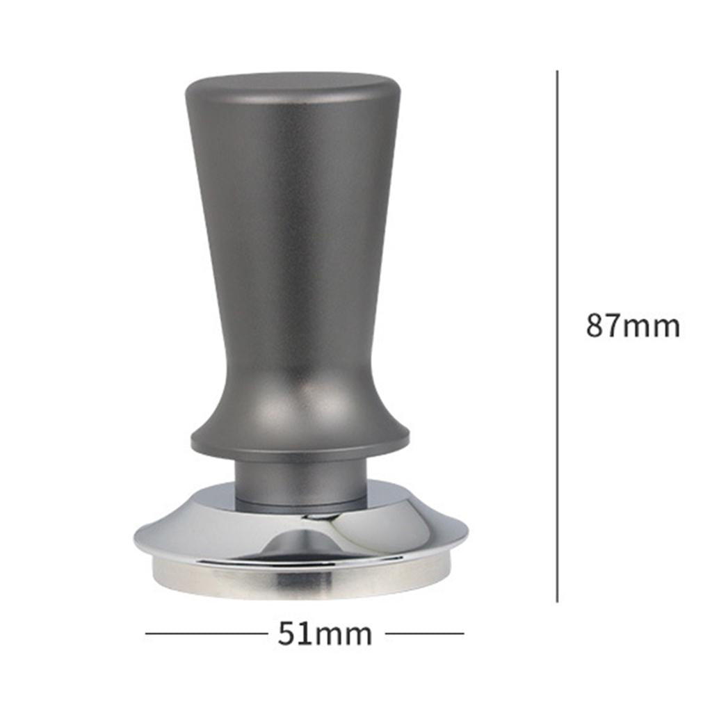 Coffee Powder Distributor Leveler Tool Tamper Press Hammer Gray 51mm