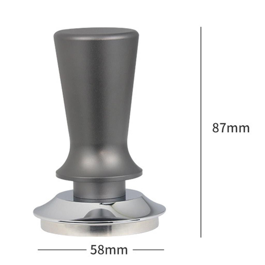 Coffee Powder Distributor Leveler Tool Tamper Press Hammer Gray 58mm