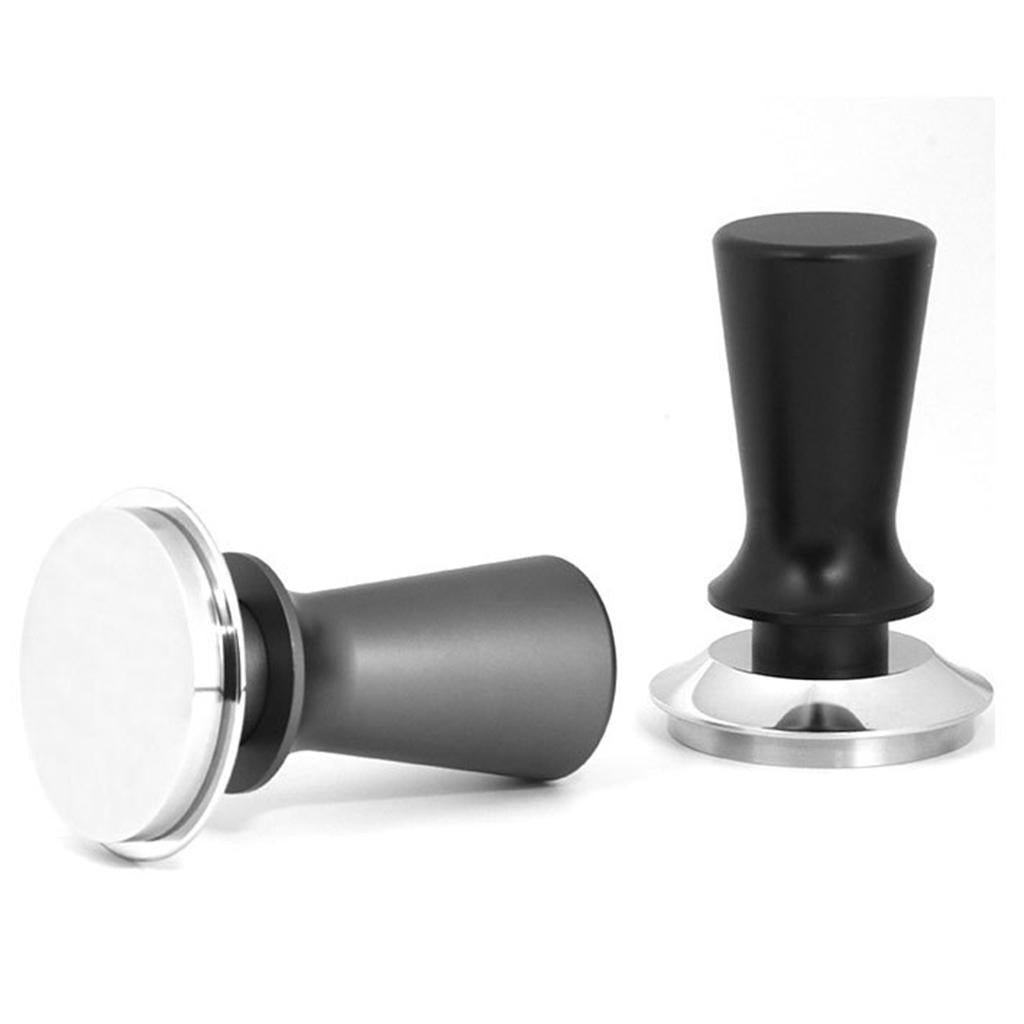 Coffee Powder Distributor Leveler Tool Tamper Press Hammer Gray 58mm