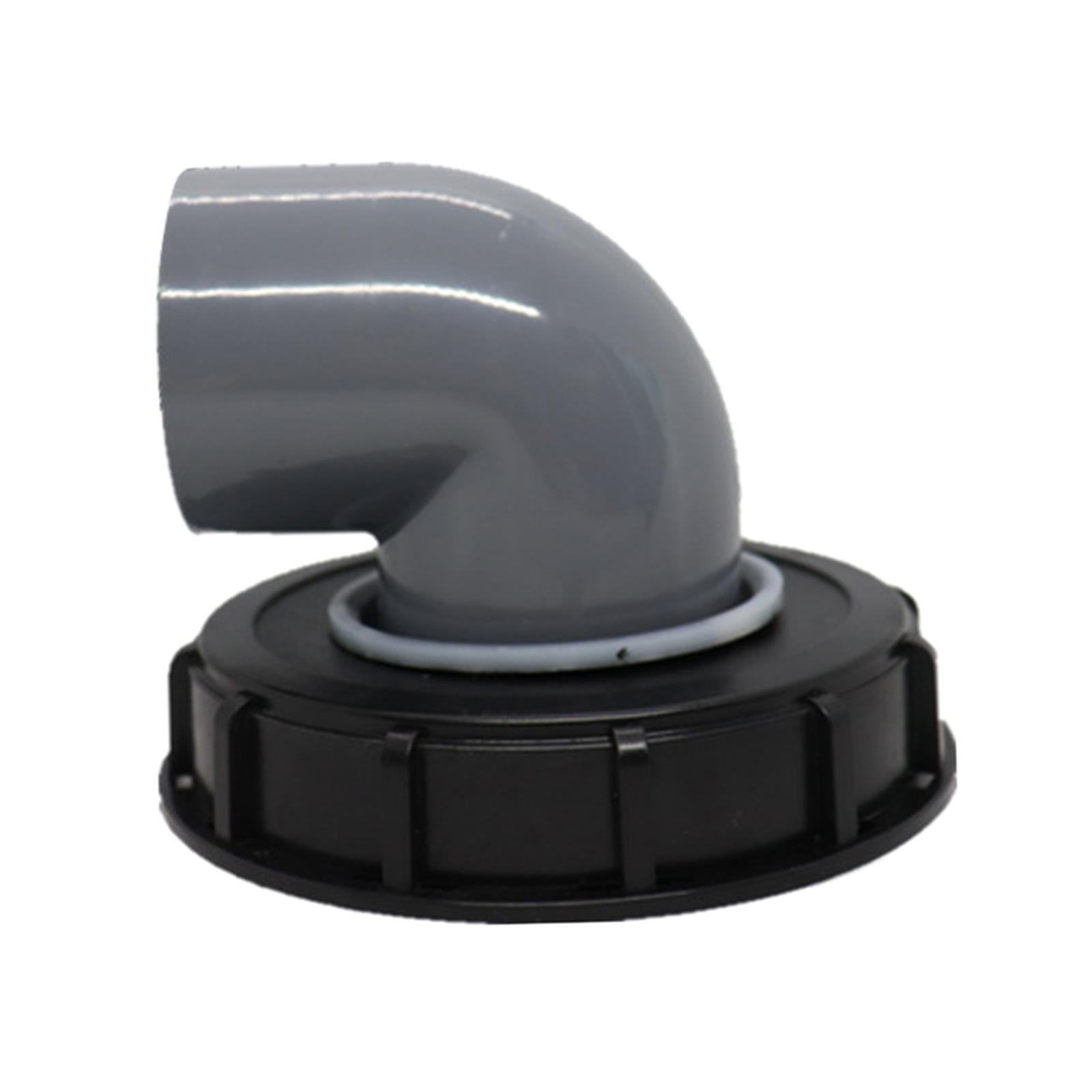 Outdoor Garden IBC Tank Filter Cover Rainwater Purification 163mm 90 Degree