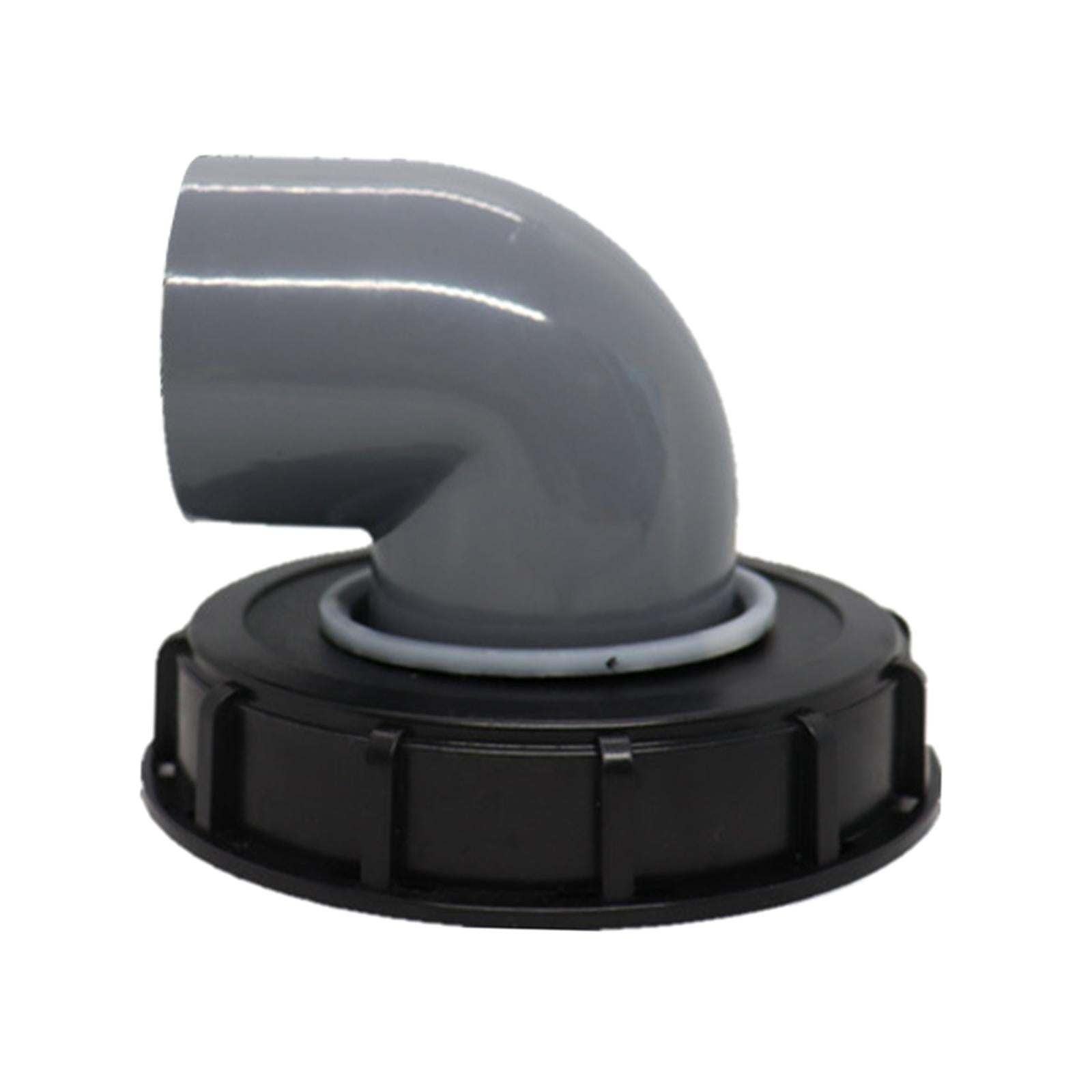 Outdoor Garden IBC Tank Filter Cover Rainwater Purification 163mm 90 Degree