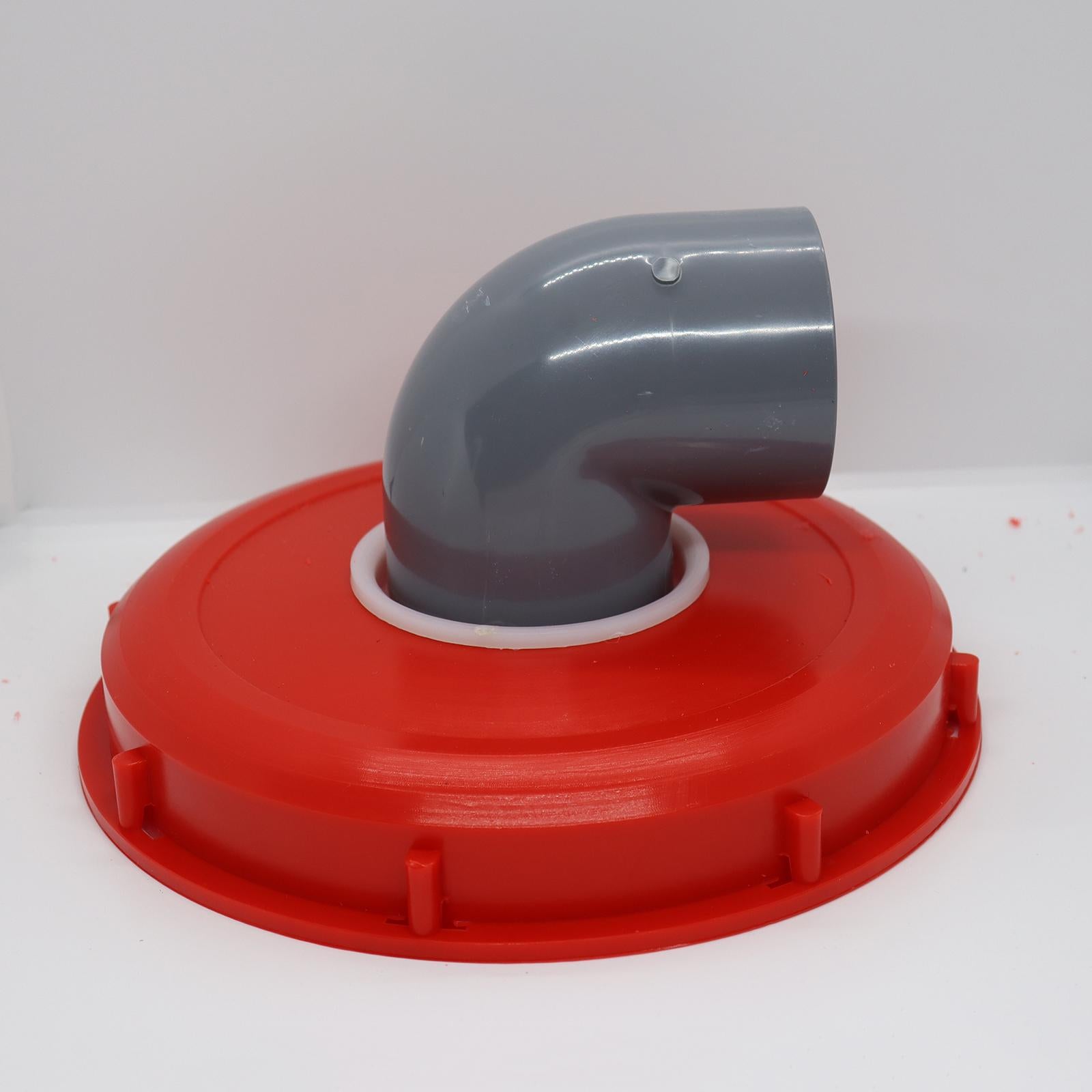 Outdoor Garden IBC Tank Filter Cover Rainwater Purification 224mm 90 Degree