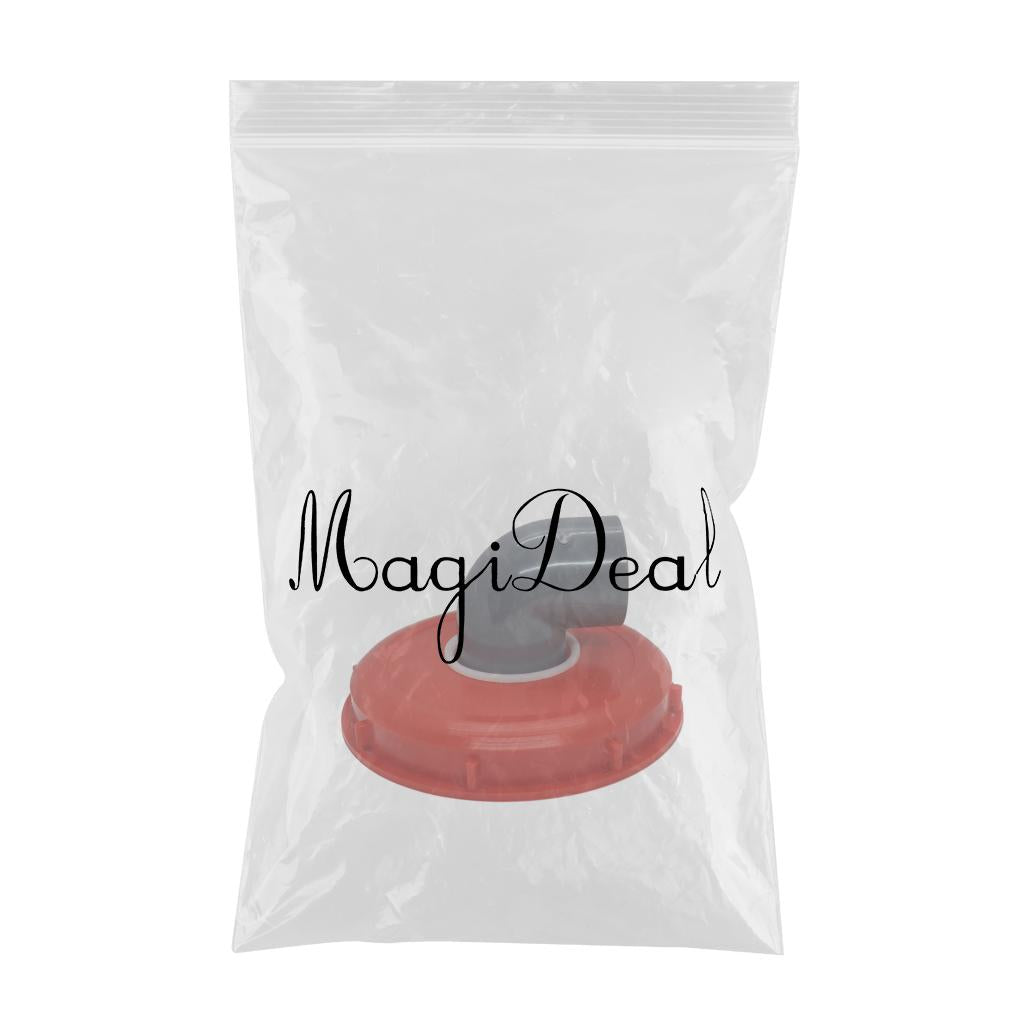 Outdoor Garden IBC Tank Filter Cover Rainwater Purification 224mm 90 Degree