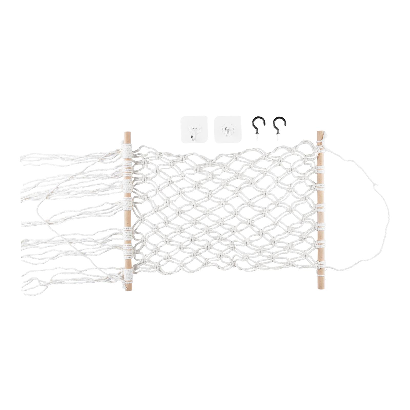 Macrame Fruit Vegetable Hammock Hanger Produce Storage Cabinet Hammock 35x50cm