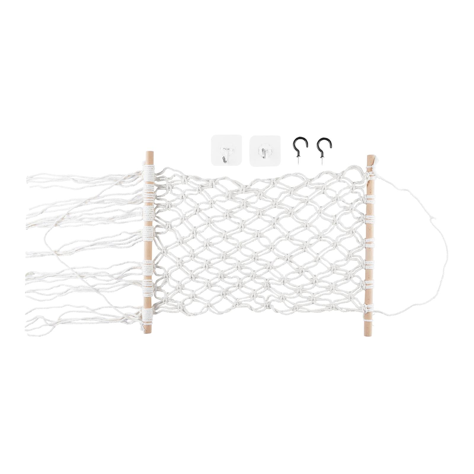 Macrame Fruit Vegetable Hammock Hanger Produce Storage Cabinet Hammock 35x50cm