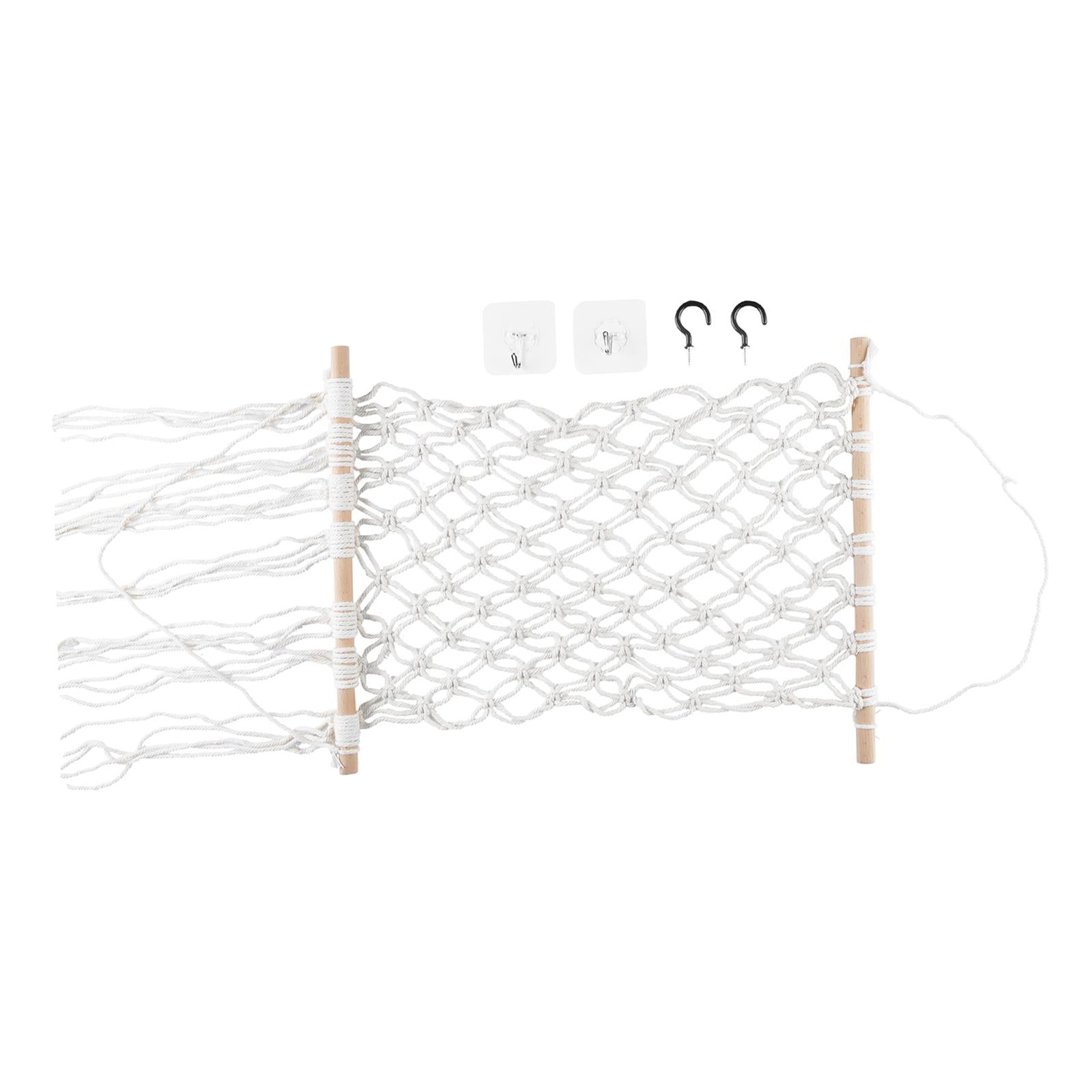 Macrame Fruit Vegetable Hammock Hanger Produce Storage Cabinet Hammock 35x50cm