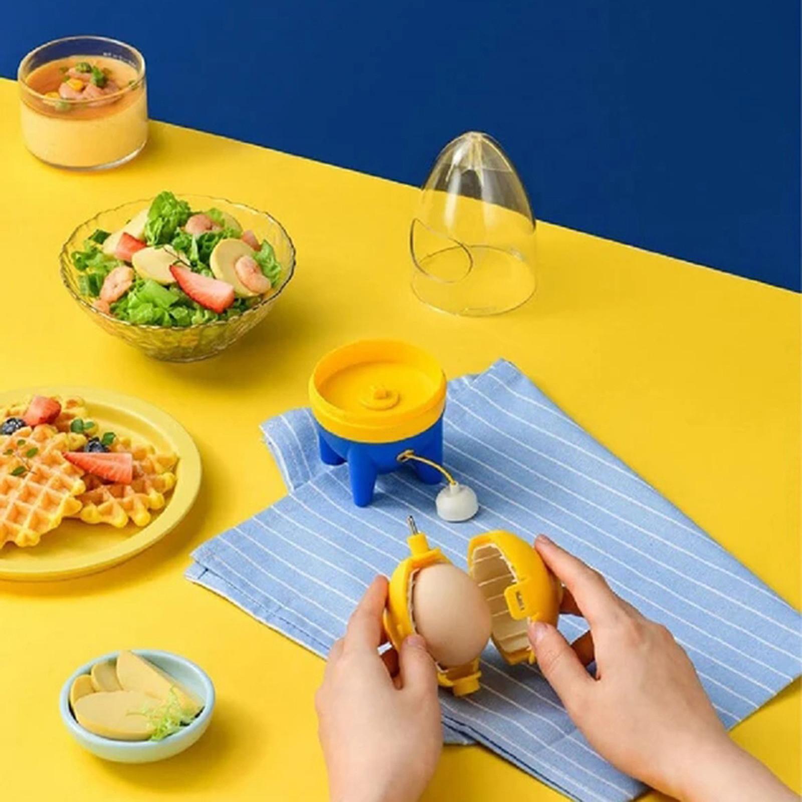 Portable Household Eggs Yolk White Mixer Whisk Hand Powered for Mixing Egg