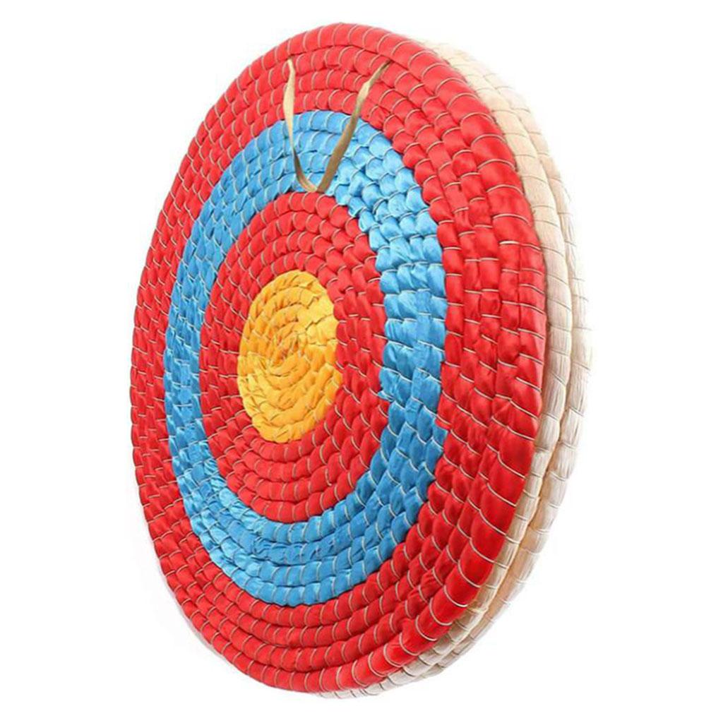 Outdoor Sports Archery Bow Shooting Straw Arrow Target for Home Decoration 55cm 3 Layer