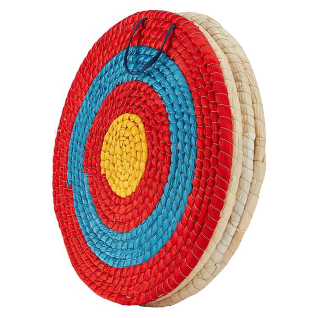 Outdoor Sports Archery Bow Shooting Straw Arrow Target for Home Decoration 50cm 4 Layer
