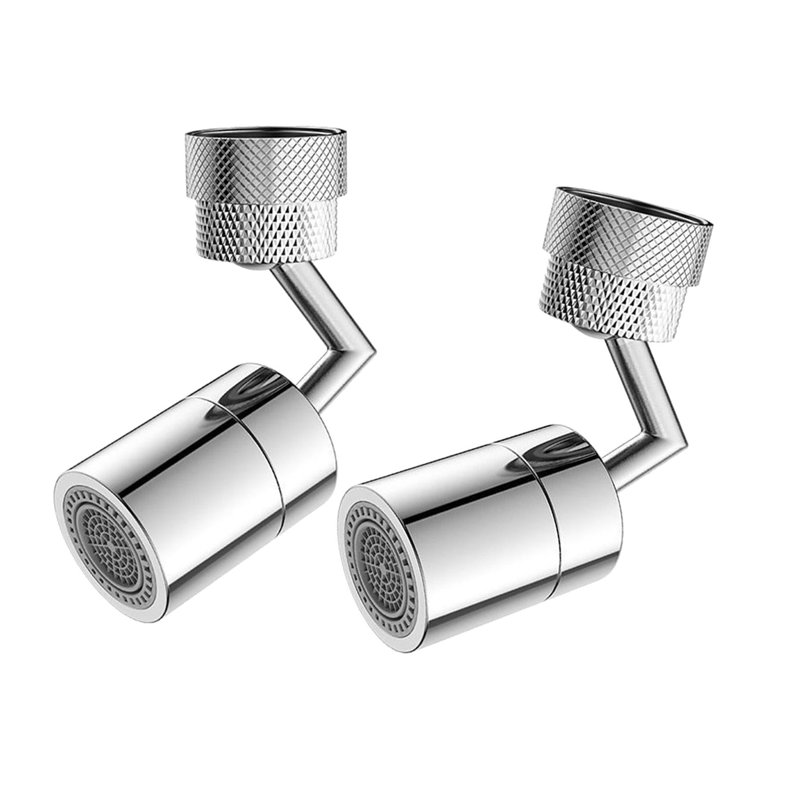 2x Swivel Rotating Faucet Toilet Splash-proof Flexible Sink Spray Tap Head