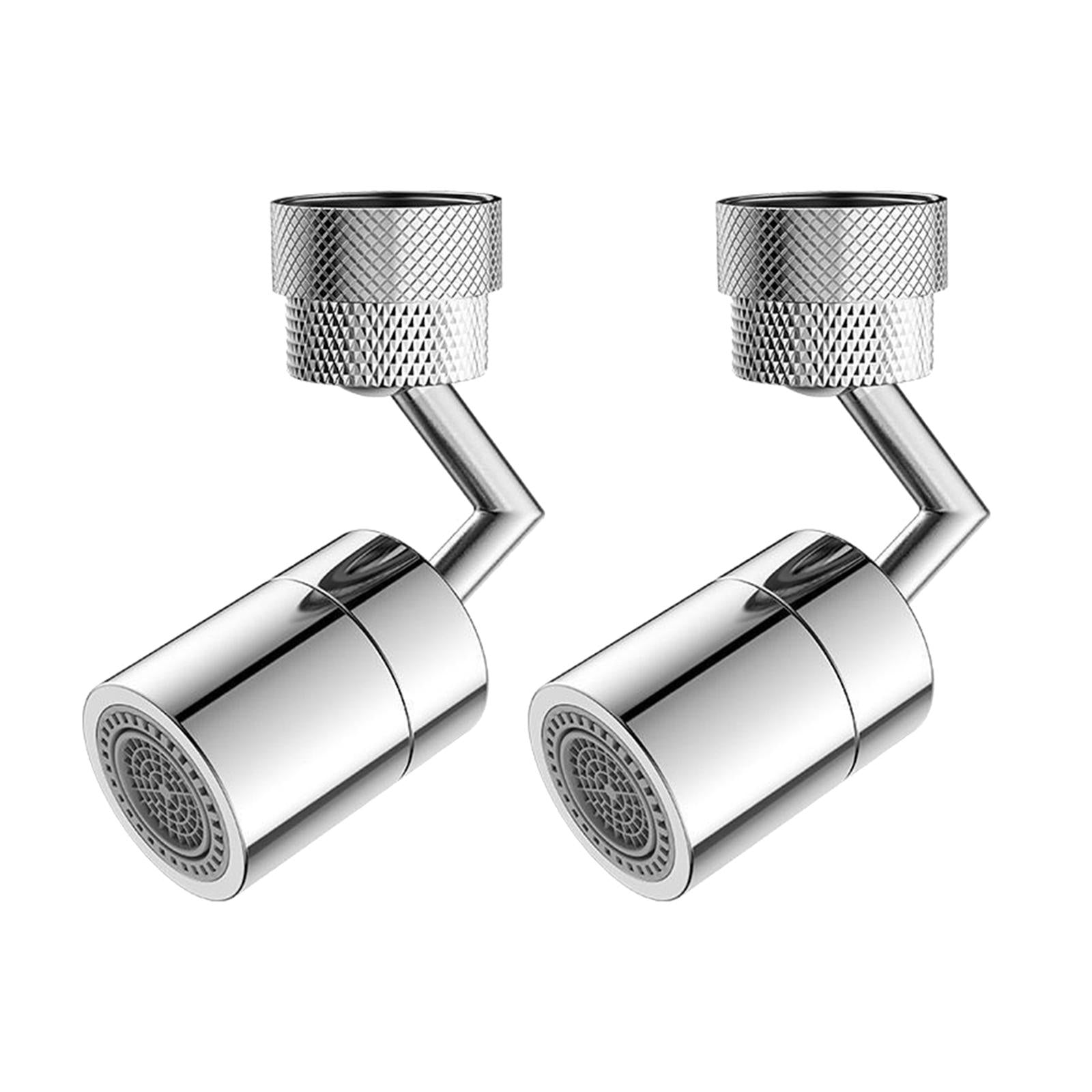 2x Swivel Rotating Faucet Toilet Splash-proof Flexible Sink Spray Tap Head