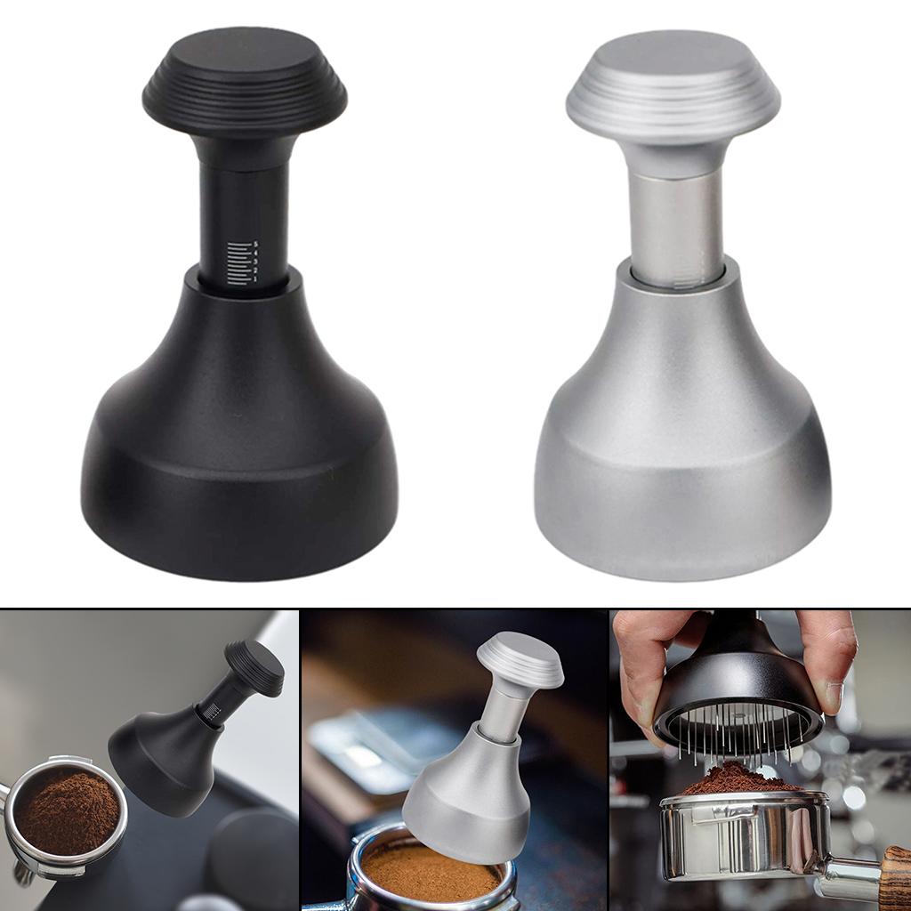 58mm Needle Coffee Tamper Needle Type Coffee Powder Distributor Tool Black