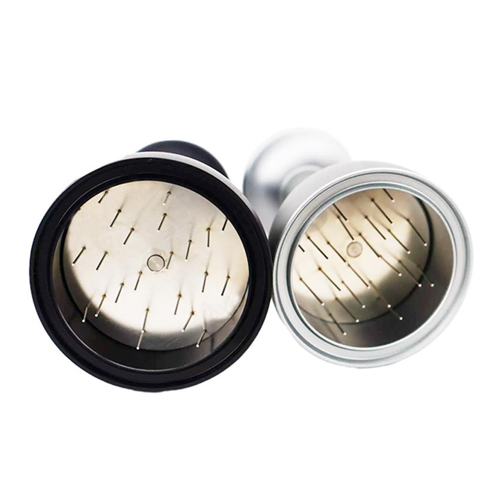 58mm Needle Coffee Tamper Needle Type Coffee Powder Distributor Tool Grey