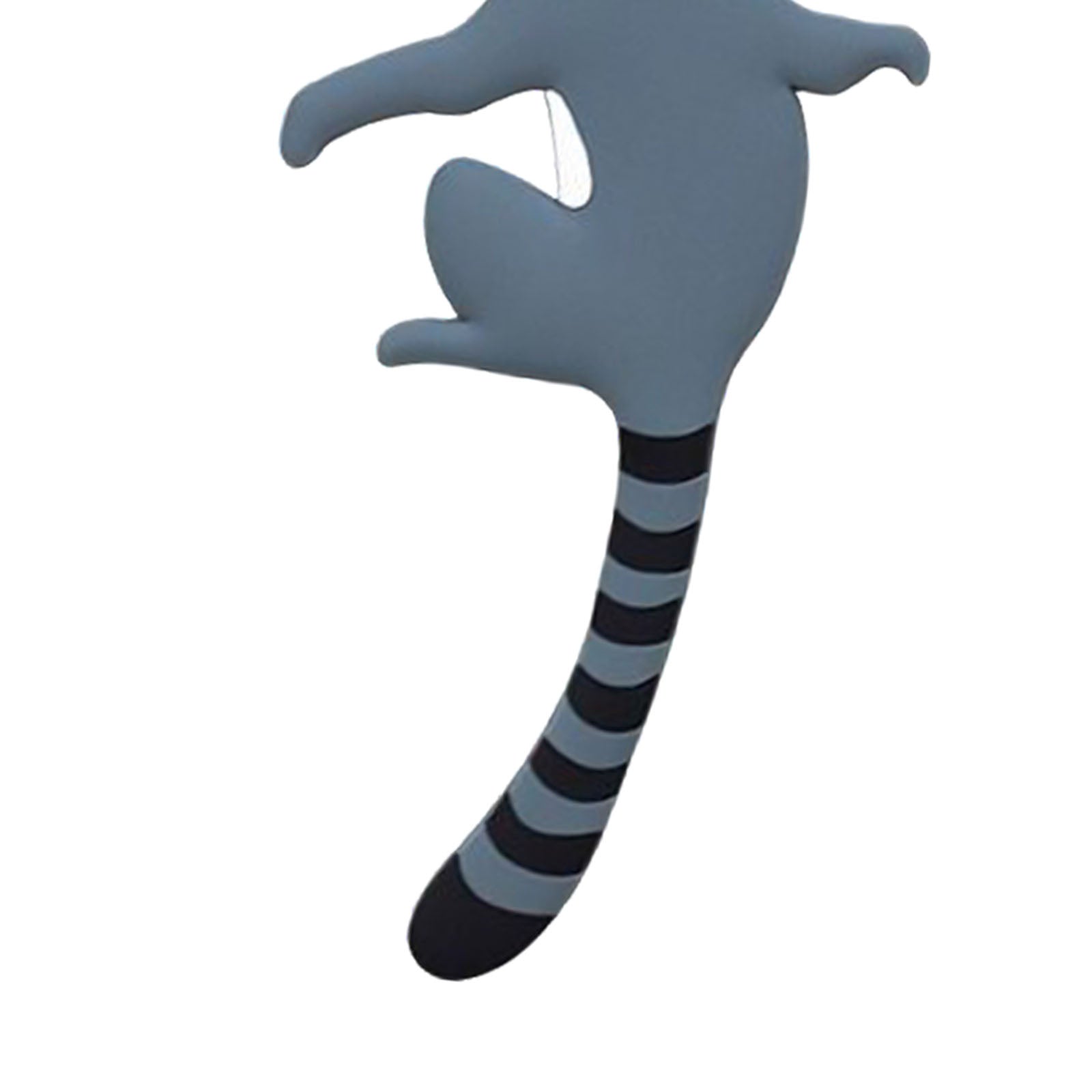 Adhesive Wall Hook Decorative Wall Hook for Kitchen Bathroom Tail Raccoon