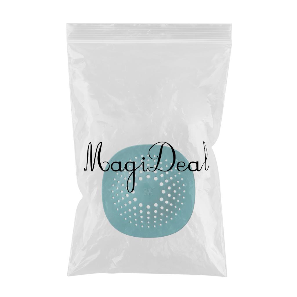 Drain Hair Catcher Bath Stopper Sink Strainer Filter Shower Cover Green