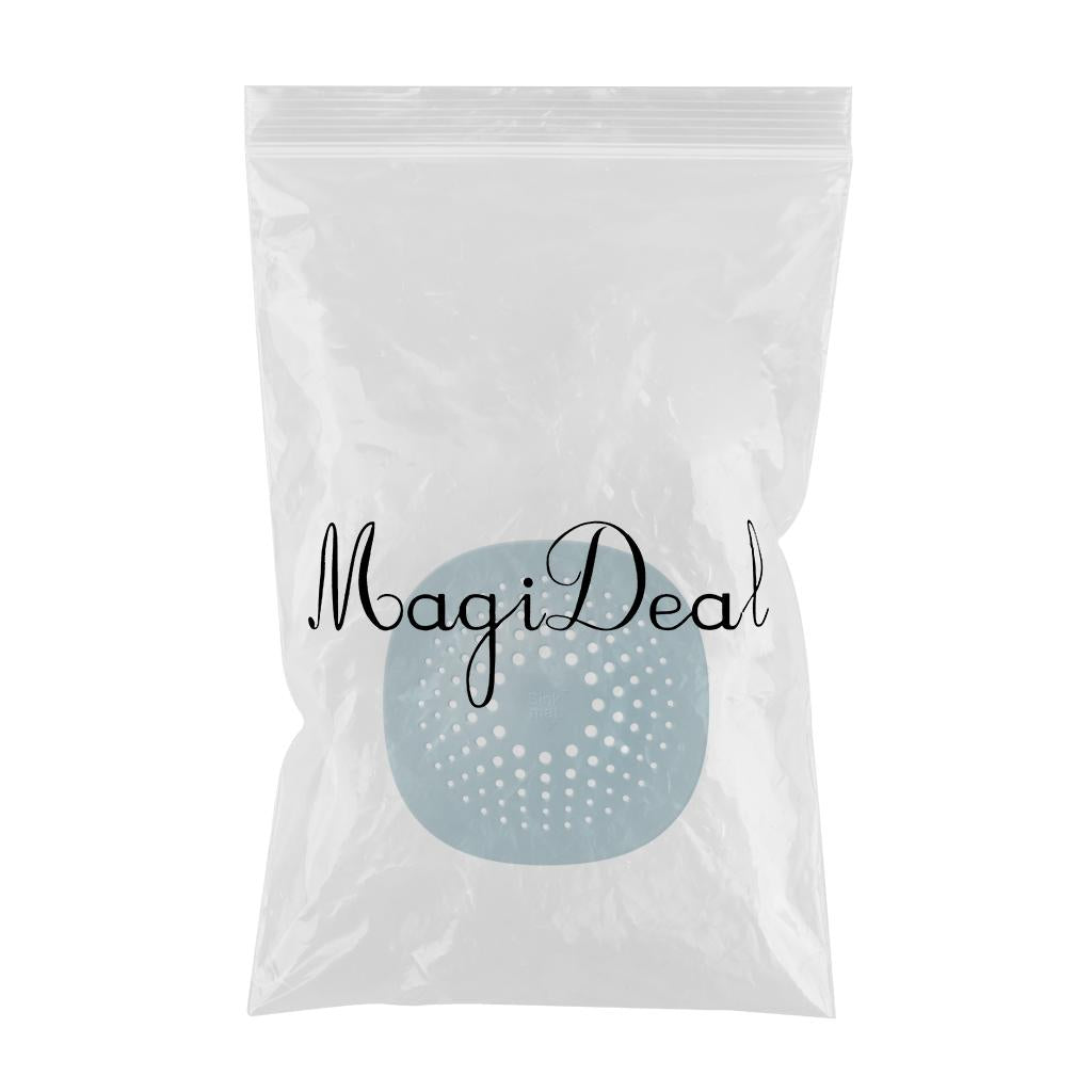 Drain Hair Catcher Bath Stopper Sink Strainer Filter Shower Cover Blue