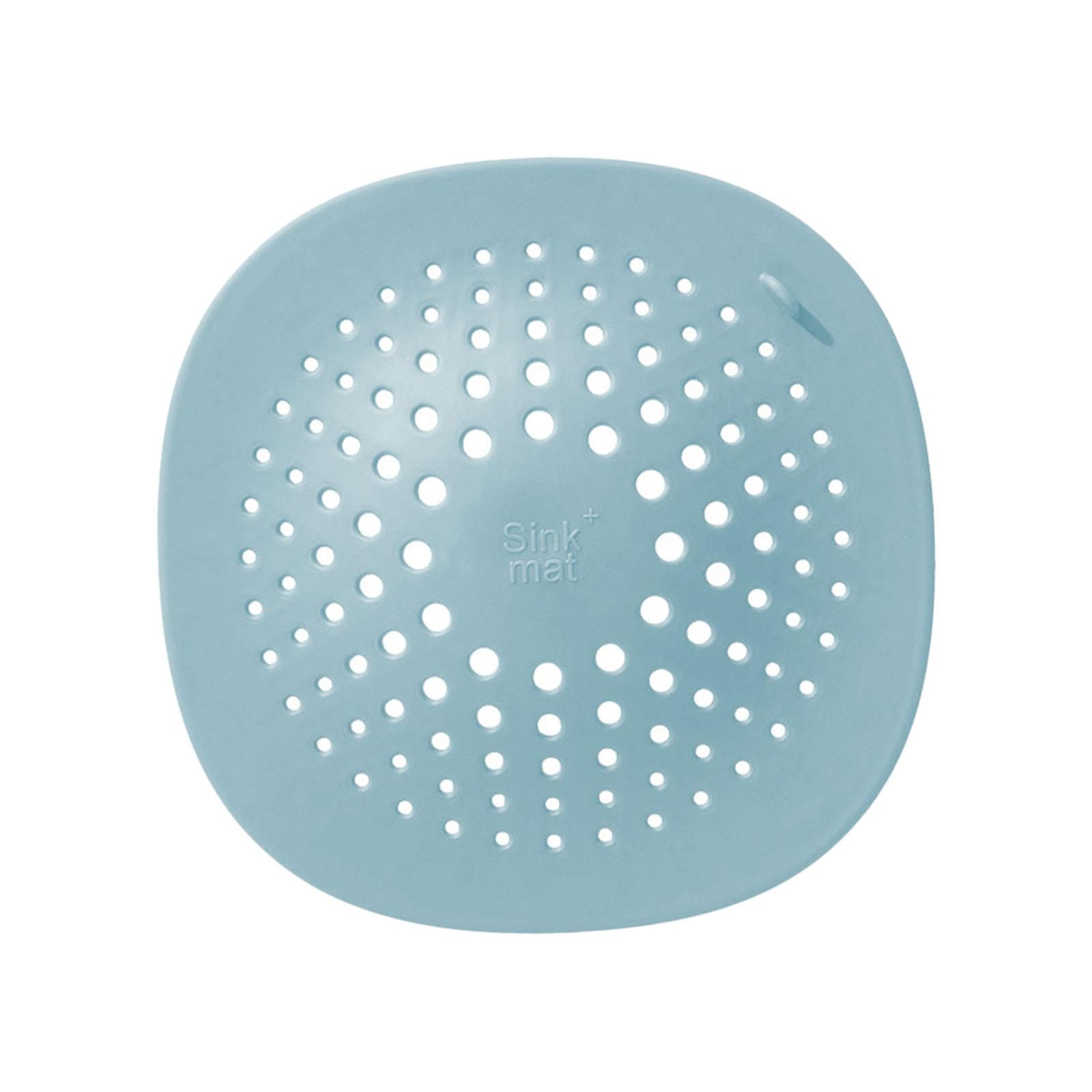 Drain Hair Catcher Bath Stopper Sink Strainer Filter Shower Cover Blue