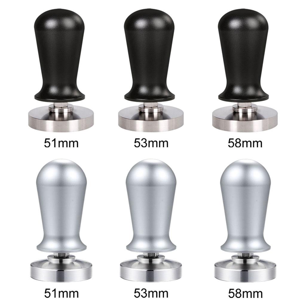 Coffee Tamper Espresso Tamper Barista Family Office Cafe Tool Black 51mm
