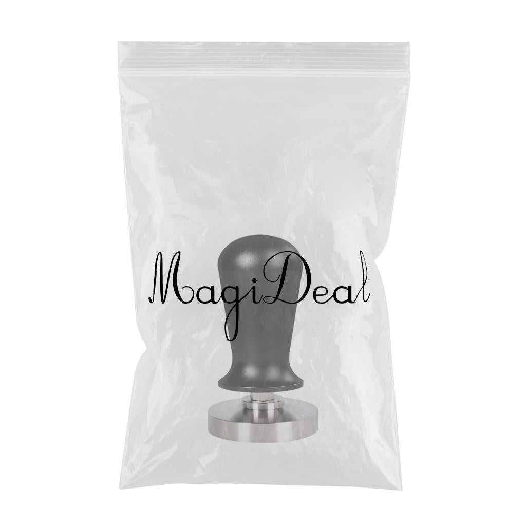 Coffee Tamper Espresso Tamper Barista Family Office Cafe Tool Black 58mm