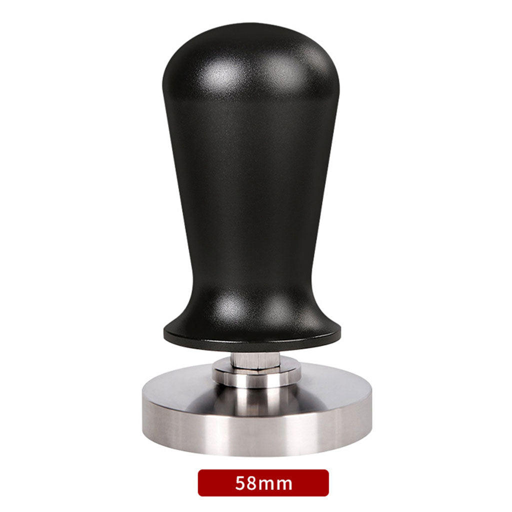 Coffee Tamper Espresso Tamper Barista Family Office Cafe Tool Black 58mm