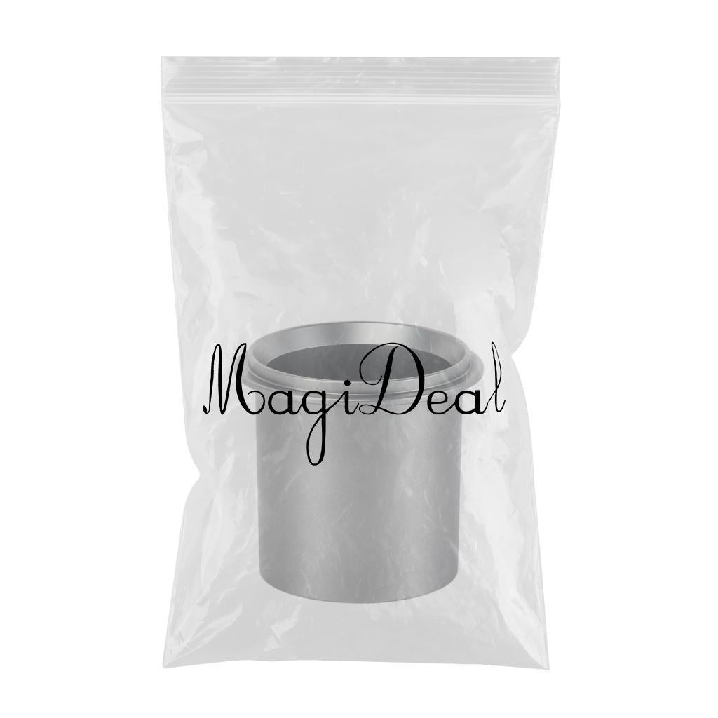 Aluminum Alloy Coffee Dosing Cup Sniffing Mug for Espresso Machine DIY Tools 51mm gray