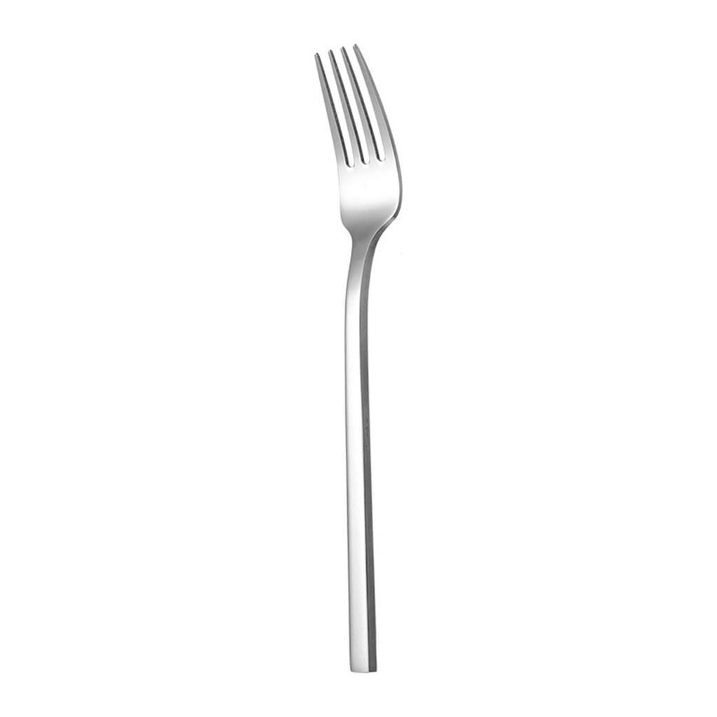 5x Glossy Tableware Cutlery Set Knife Spoon Fork Flatware Silver