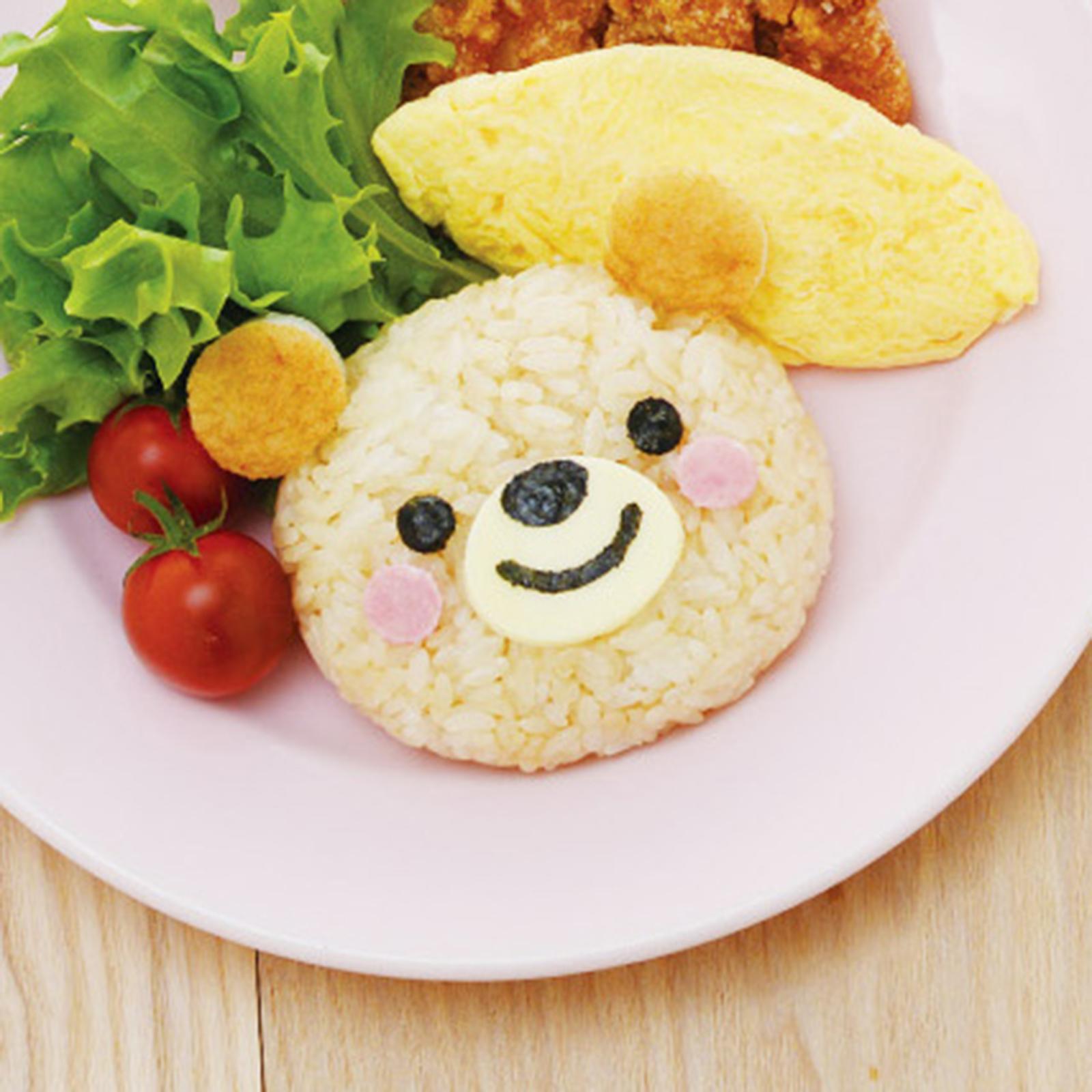 Bento Accessories Nori Kitchen Rice Decor Maker Kit for Decoration Meal