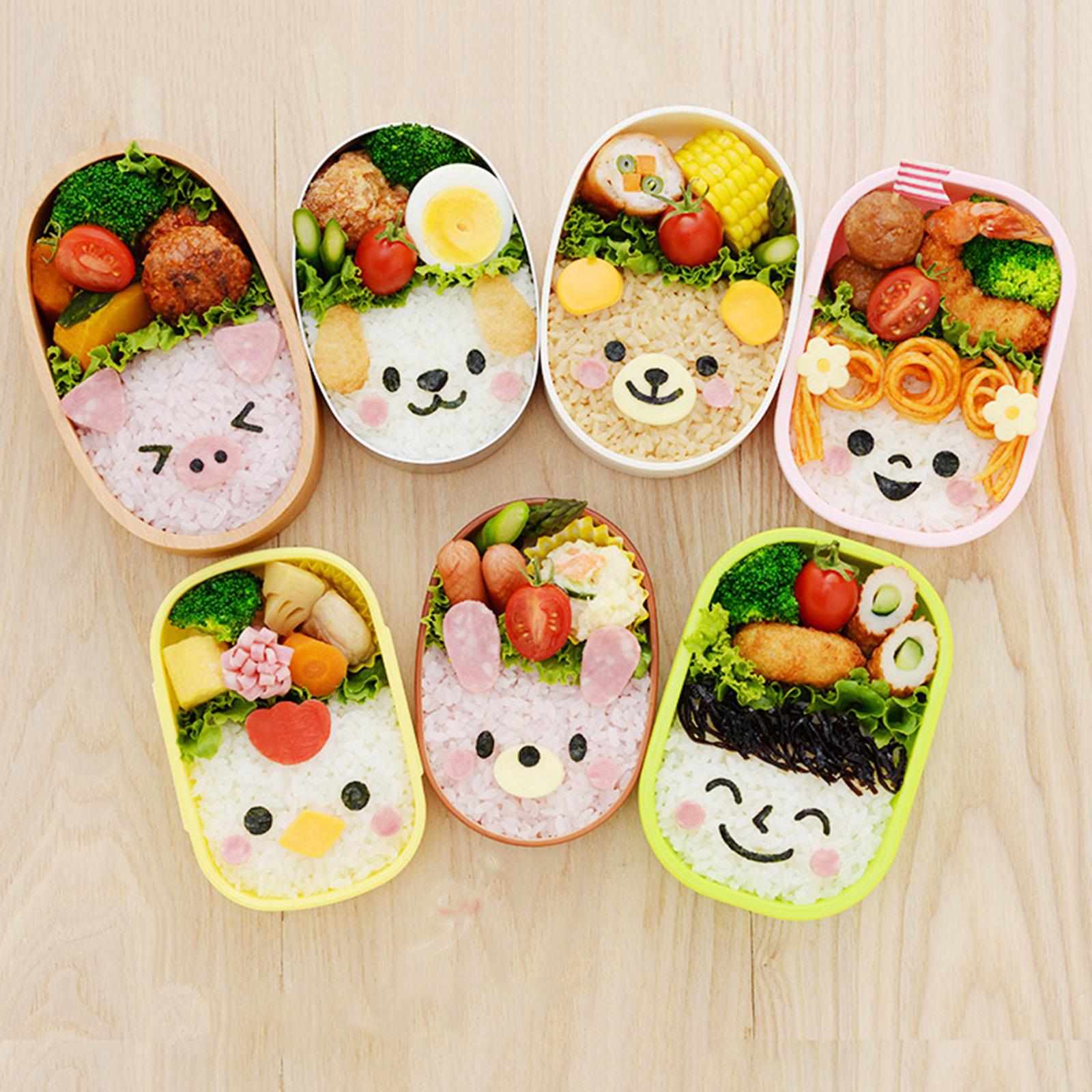 Bento Accessories Nori Kitchen Rice Decor Maker Kit for Decoration Meal