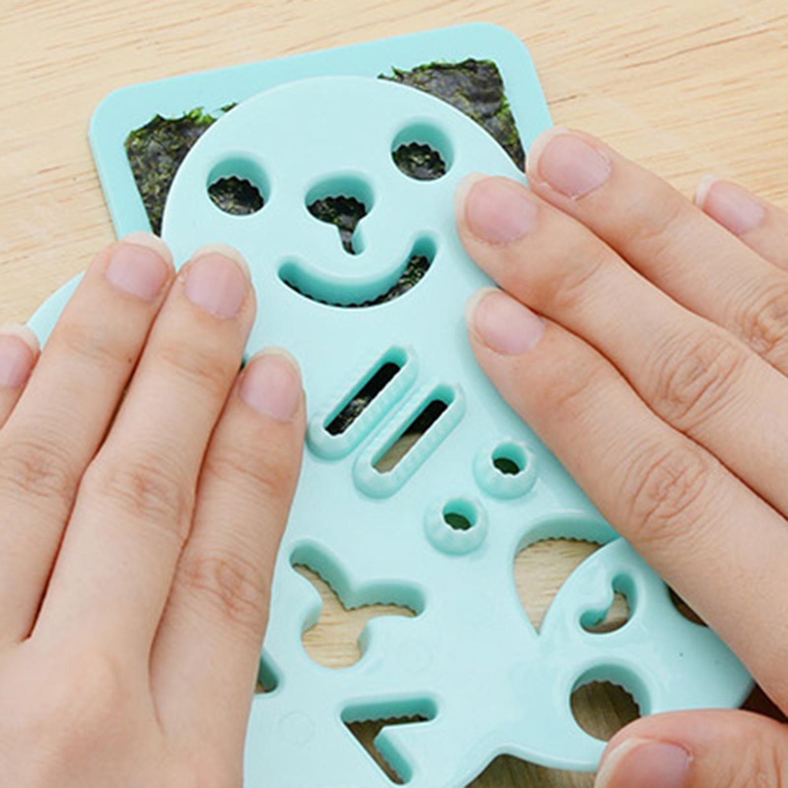 Bento Accessories Nori Kitchen Rice Decor Maker Kit for Decoration Meal