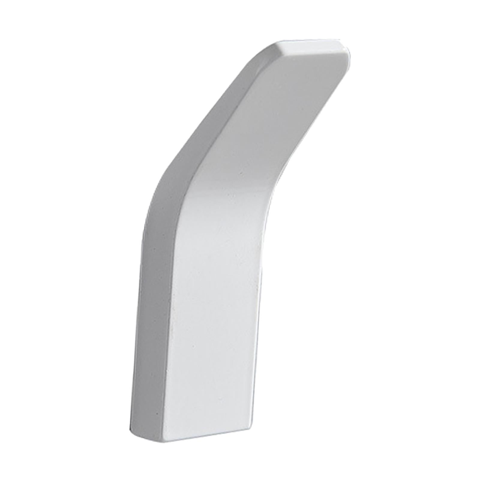 5Pcs Wall Hooks Holder Hanging Towel Sticky Hook Home Door Organizer White