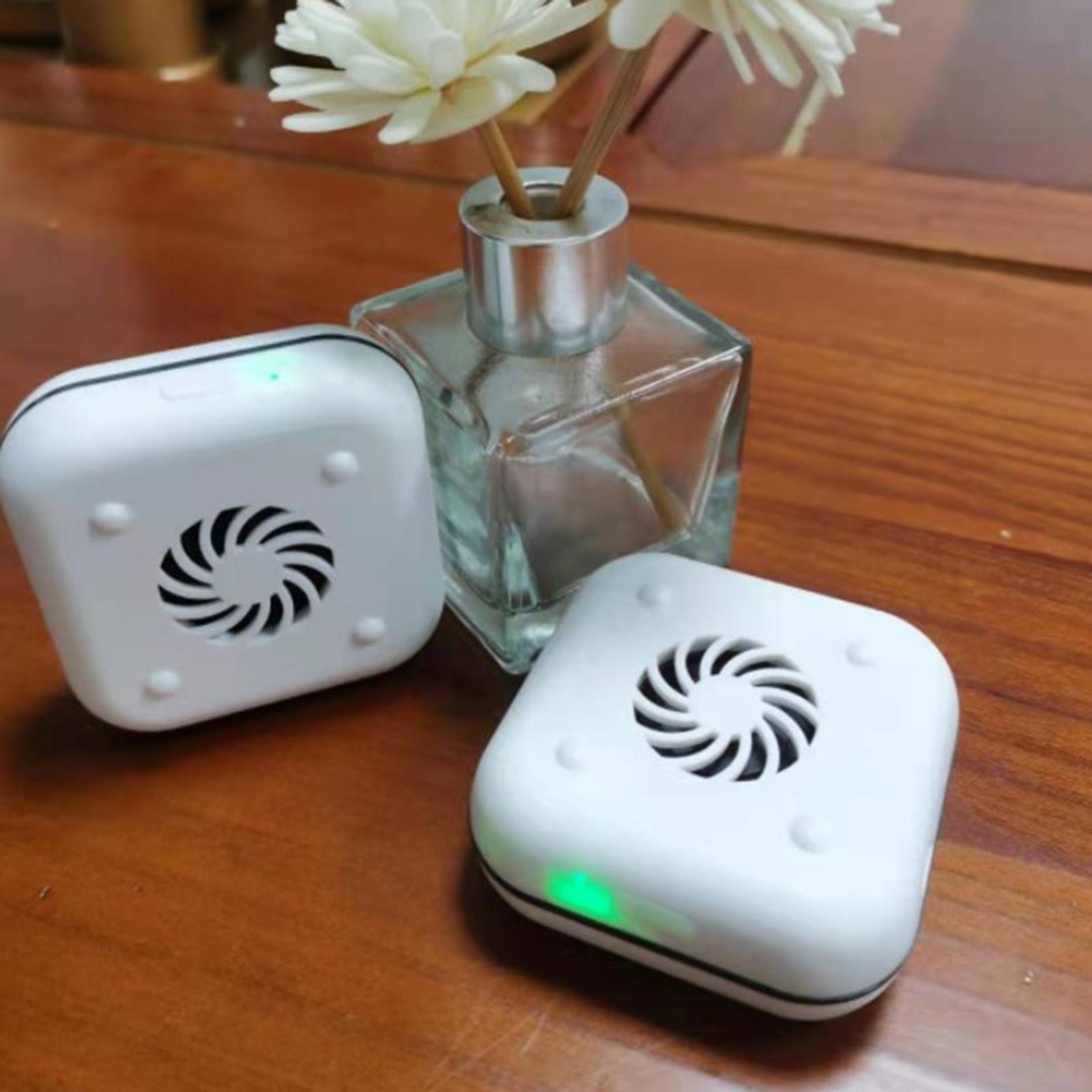 Portable Mini Aromatherapy Diffuser Waterless Quiet USB for Car Bedroom