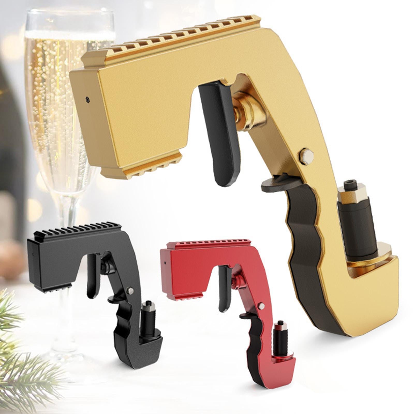 Plastic Champagne Sprayer Gun Beer Wine Stopper Pub Beer Jet Ejector Red