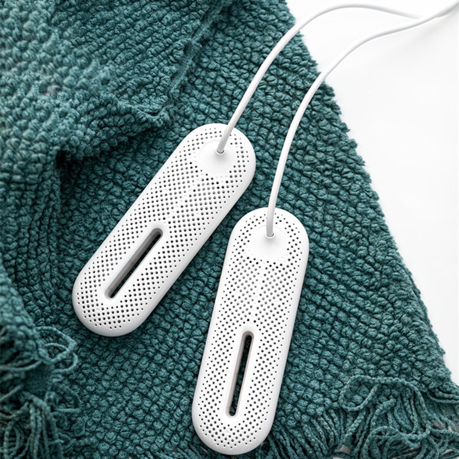 Electric Shoe Dryer Warmer for Cotton Slipper Shoes Snow Boots Sneaker White