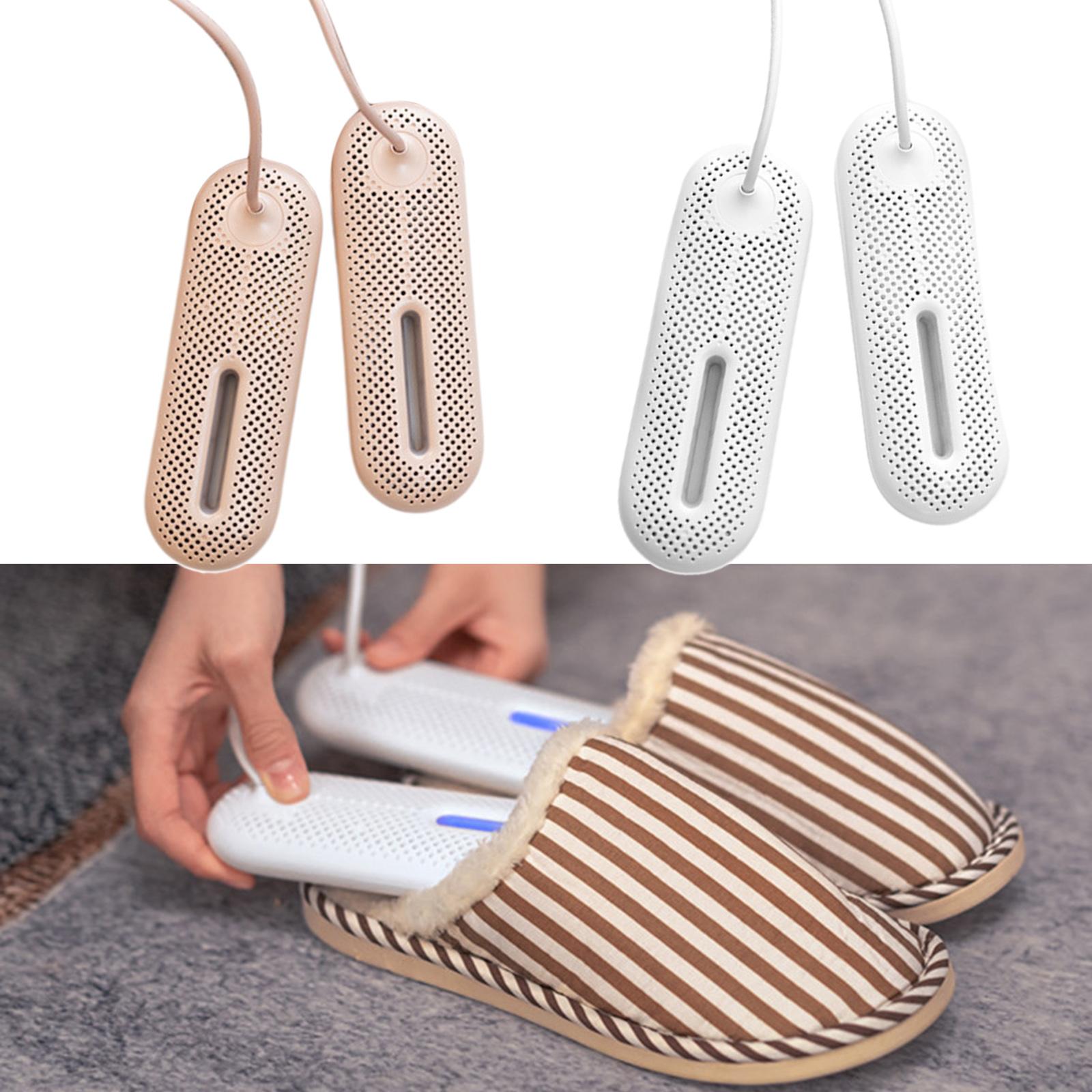 Electric Shoe Dryer Warmer for Cotton Slipper Shoes Snow Boots Sneaker White
