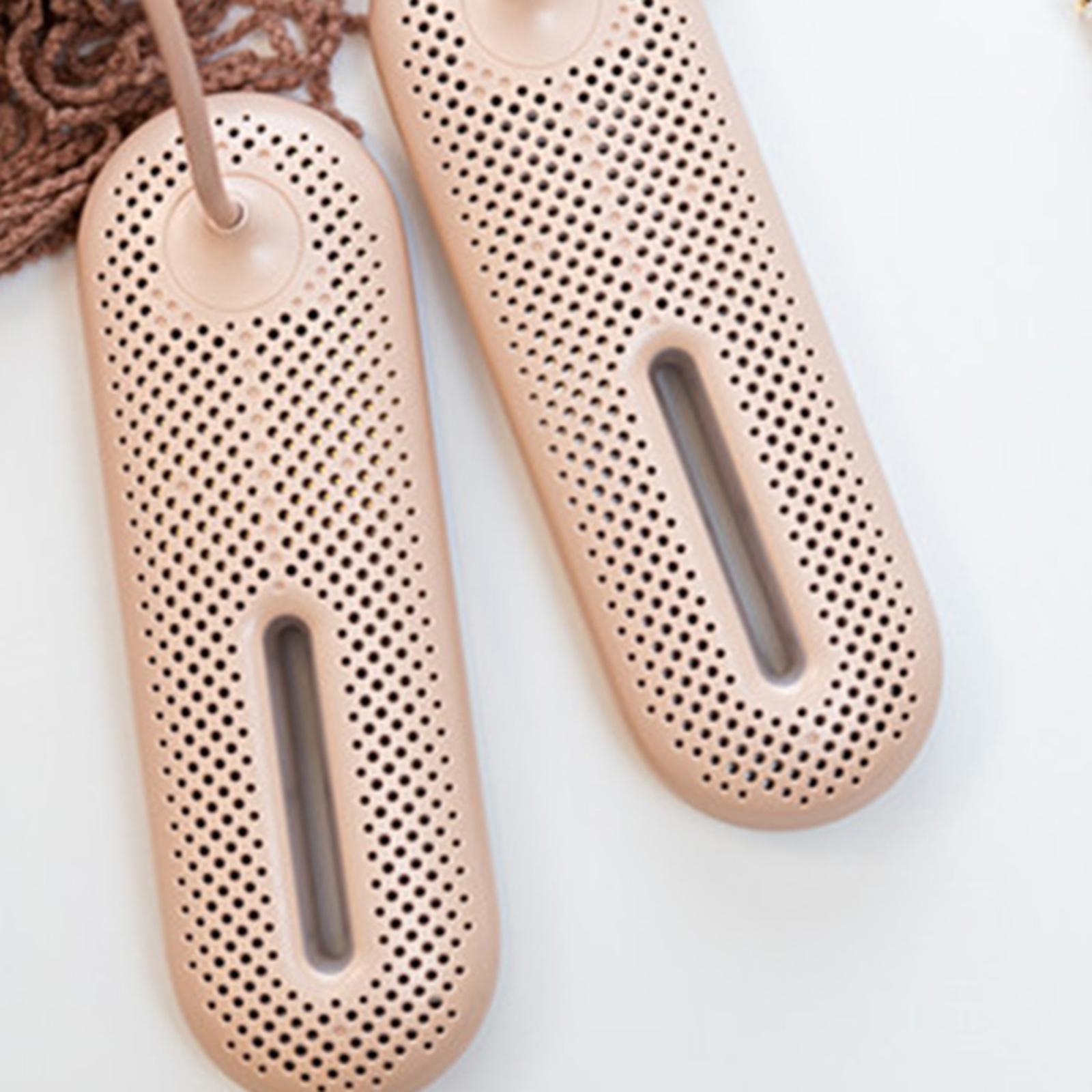 Electric Shoe Dryer Warmer for Cotton Slipper Shoes Snow Boots Sneaker Pink