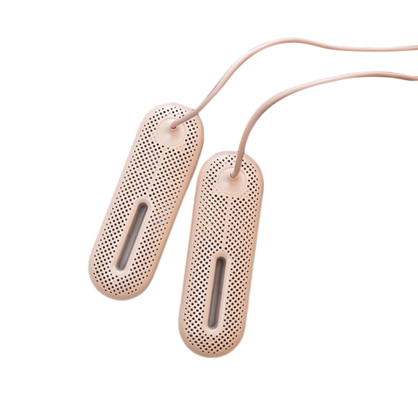 Electric Shoe Dryer Warmer for Cotton Slipper Shoes Snow Boots Sneaker Pink