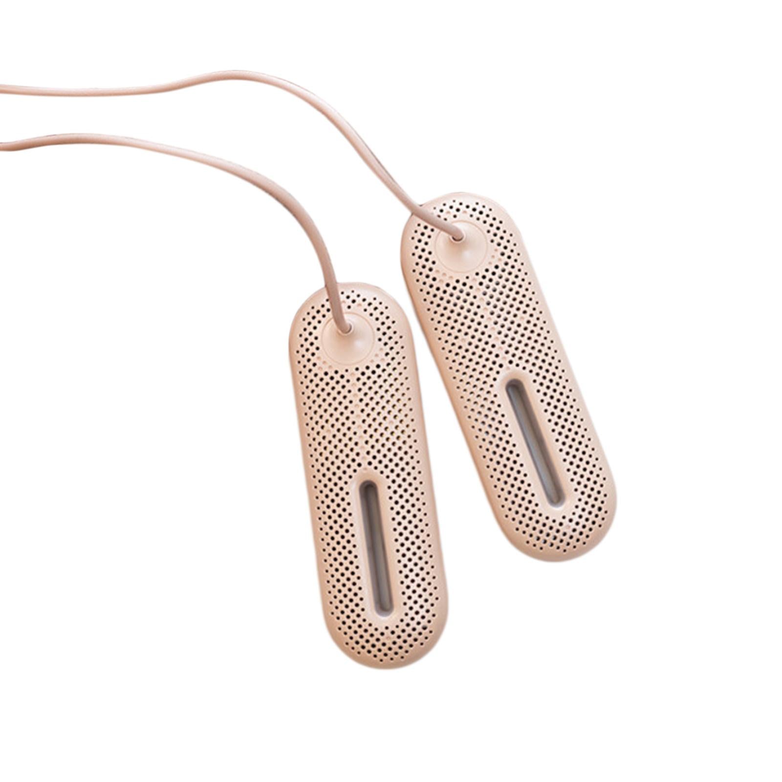 Electric Shoe Dryer Warmer for Cotton Slipper Shoes Snow Boots Sneaker Pink