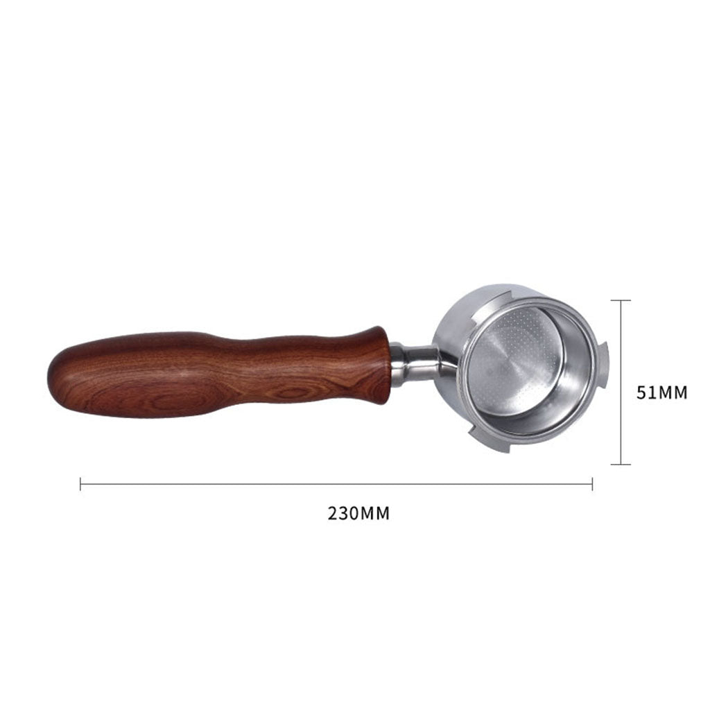 51mm Coffee Bottomless Portafilter for EC680 EC685 Coffee Maker D Red