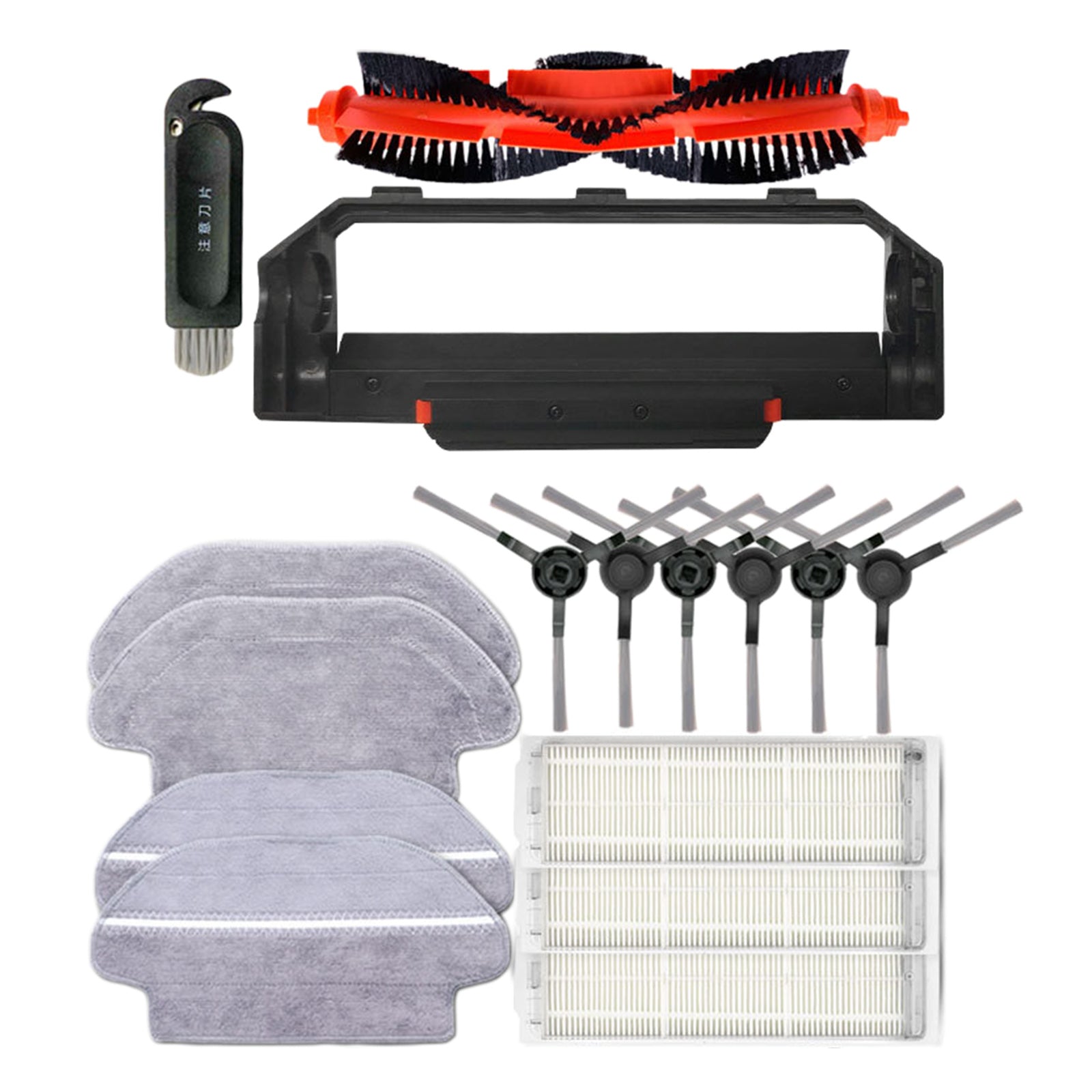 Sweeper Vacuum Cleaner Parts Set For Xiaomi Mi Robot Vacuum-Mop Pro
