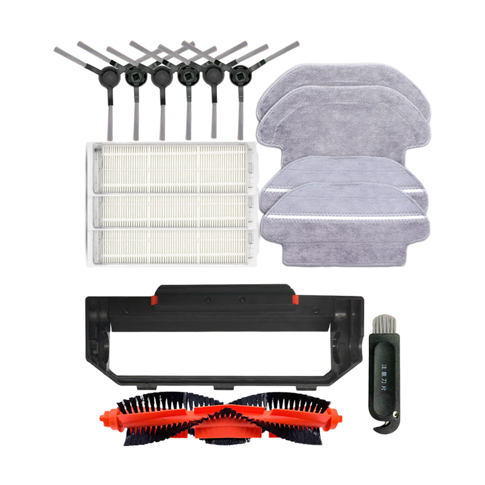 Sweeper Vacuum Cleaner Parts Set For Xiaomi Mi Robot Vacuum-Mop Pro