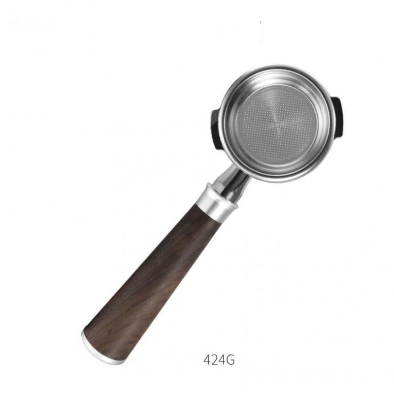 58mm Naked Portafilter Tools Detachable Design Double Basket For GAGGIA Wooden Black